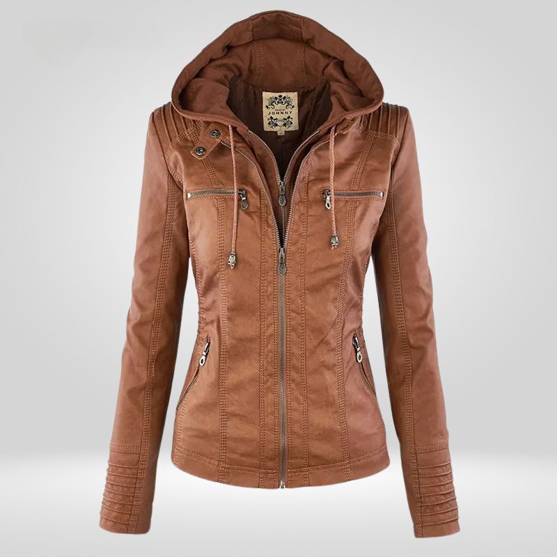 Tessa™ Premium Leather Coat