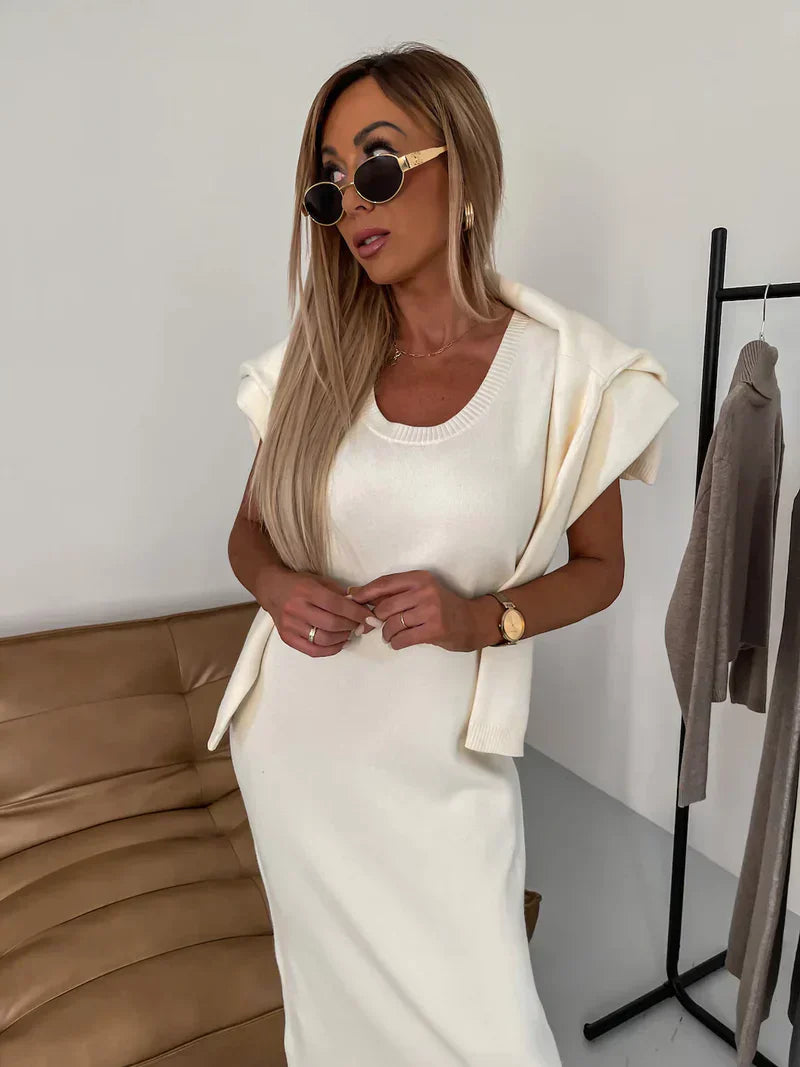 Sabrina | Matching Dress and Turtleneck Set