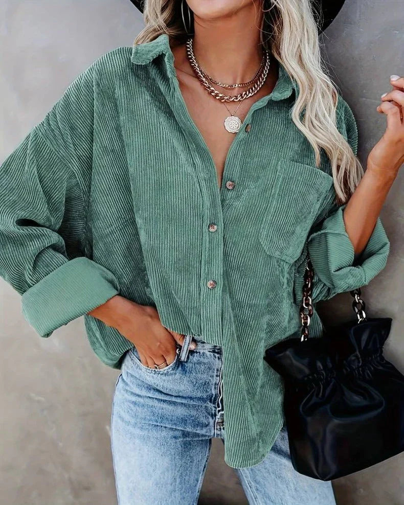 Bella | Vintage velvet shirt