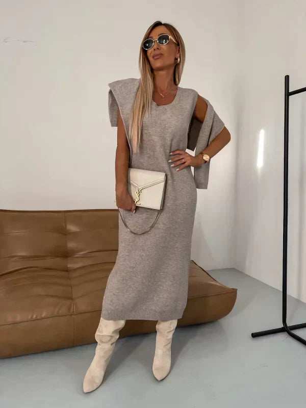 Sabrina | Matching Dress and Turtleneck Set