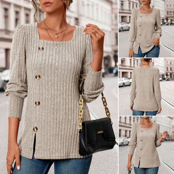 Kiera™ Chic Top with Square Collar