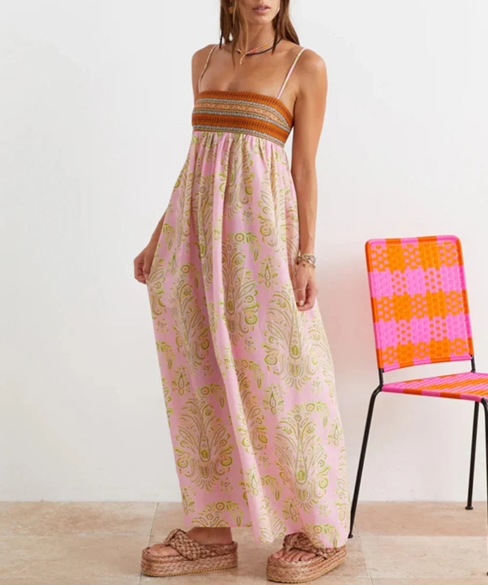 Yasmin | Exquisite Ethnic Print Dress