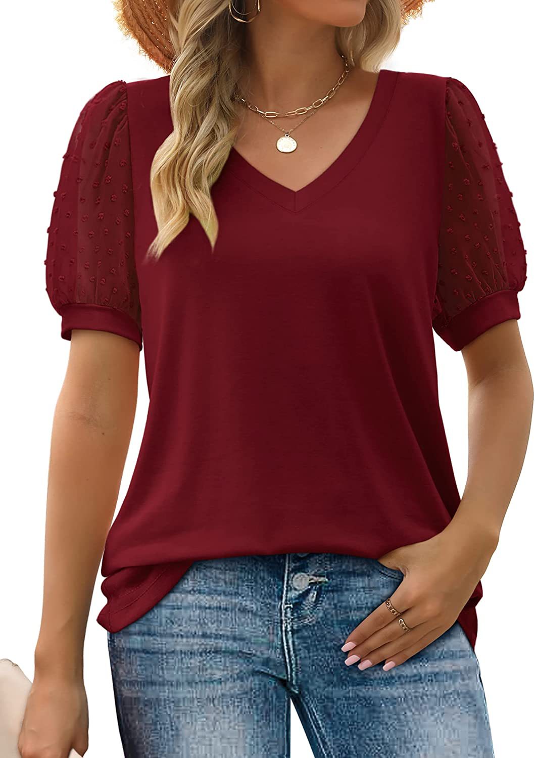 Karina™ Top with V-neck