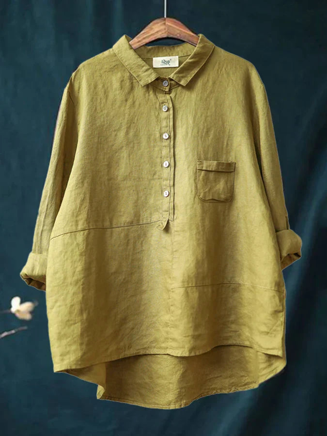 Bridget™ Casual Long Sleeve Blouse