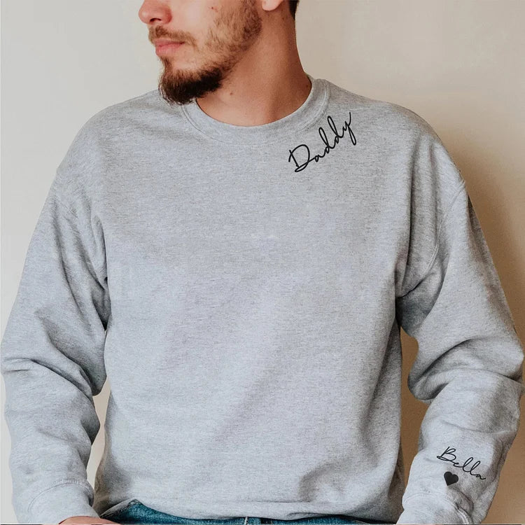 Embrace Hoodie™ - Can be personalized with names on the sleeve