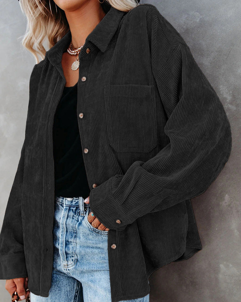 Bella | Vintage velvet shirt