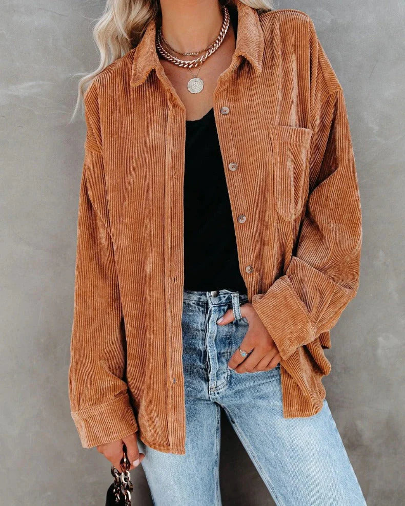 Bella | Vintage velvet shirt
