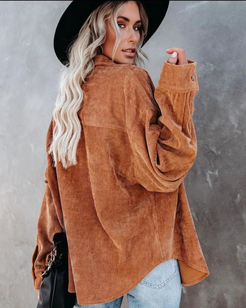 Bella | Vintage velvet shirt