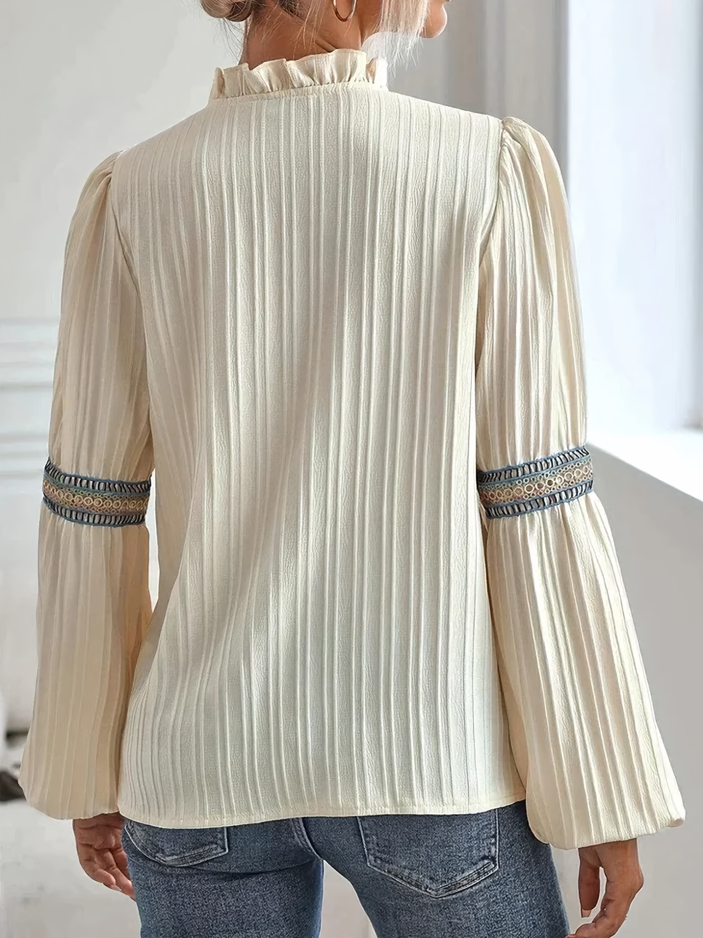 Nathalie™ | Lace blouse