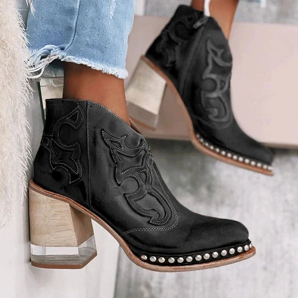 Ralph Mattew Norwich Embroidered Leather Boots