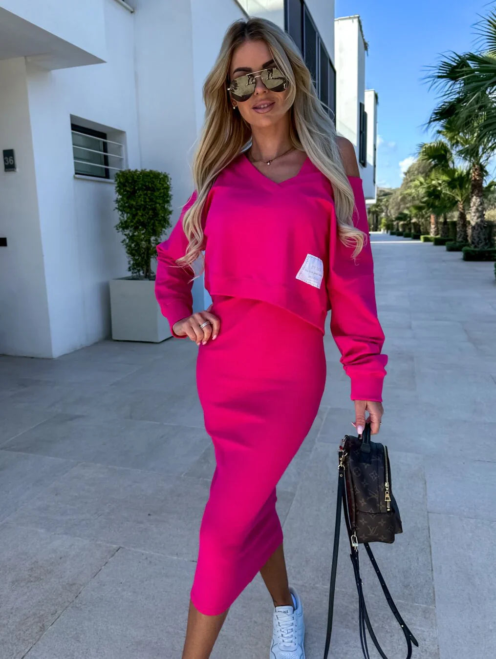 ANDREA - Sweatshirt and casual dress