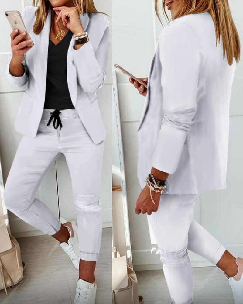 Xyla™️ - Elegante Blazer Set (blazer&trousers)