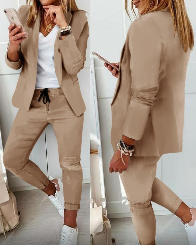 Xyla™️ - Elegante Blazer Set (blazer&trousers)