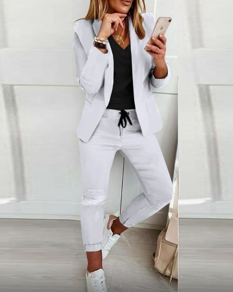 Xyla™️ - Elegante Blazer Set (blazer&trousers)