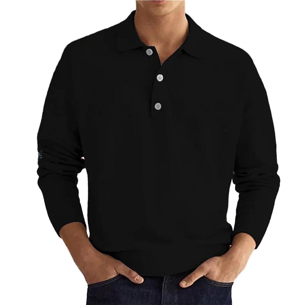 Marc - Long Sleeve Polo Shirt
