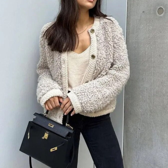 Christine™ Teddy Knit Jacket