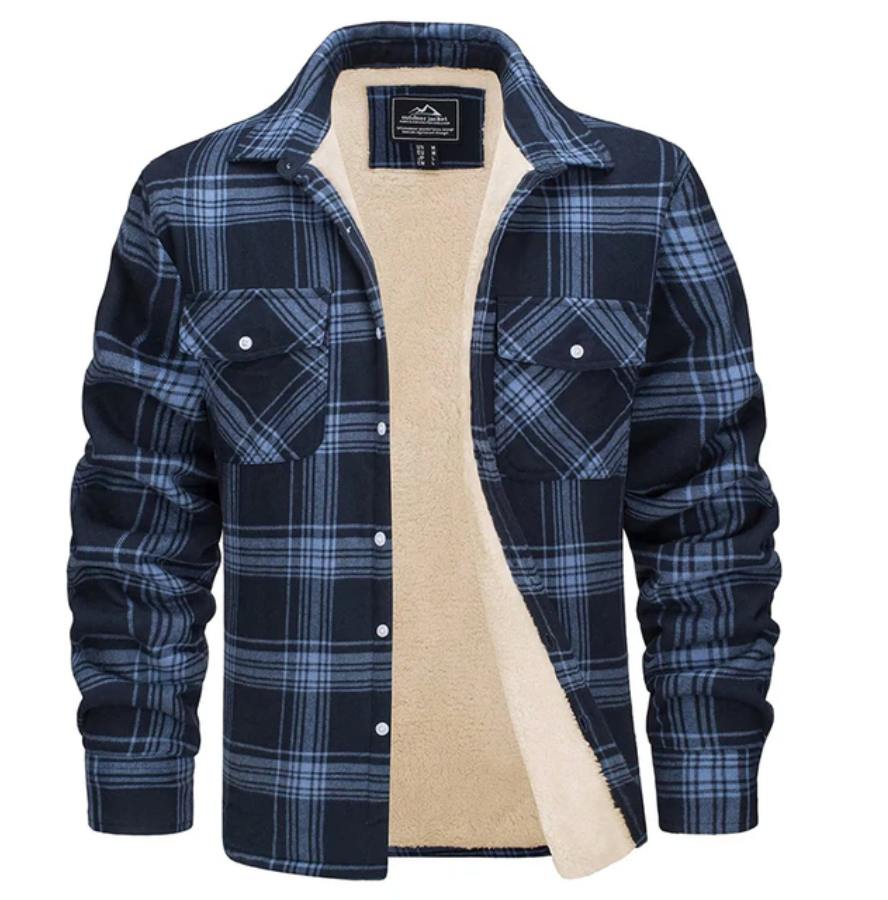 Miles™ Comfortable Checkered Fleece