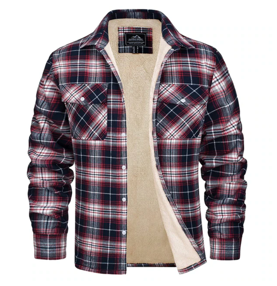 Miles™ Comfortable Checkered Fleece