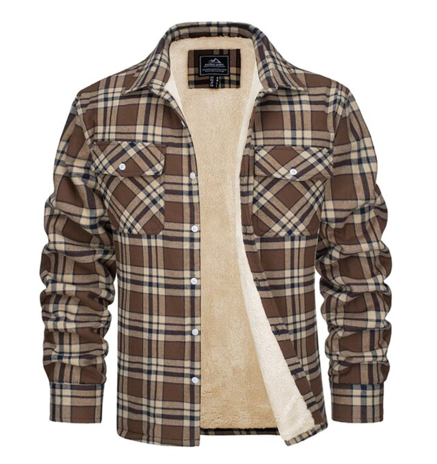 Miles™ Comfortable Checkered Fleece