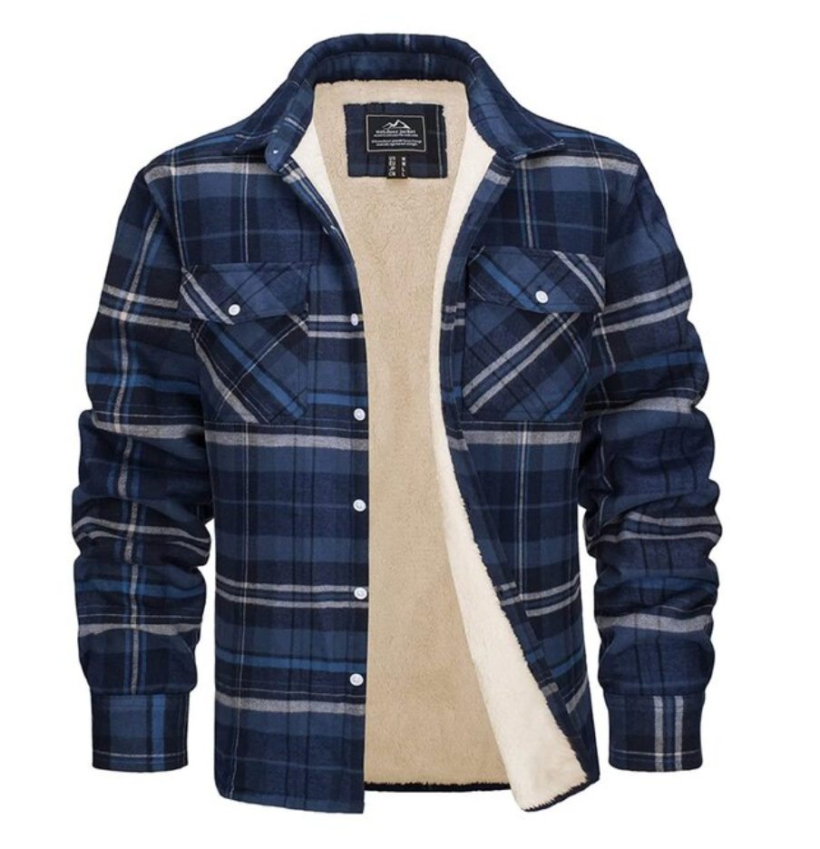 Miles™ Comfortable Checkered Fleece
