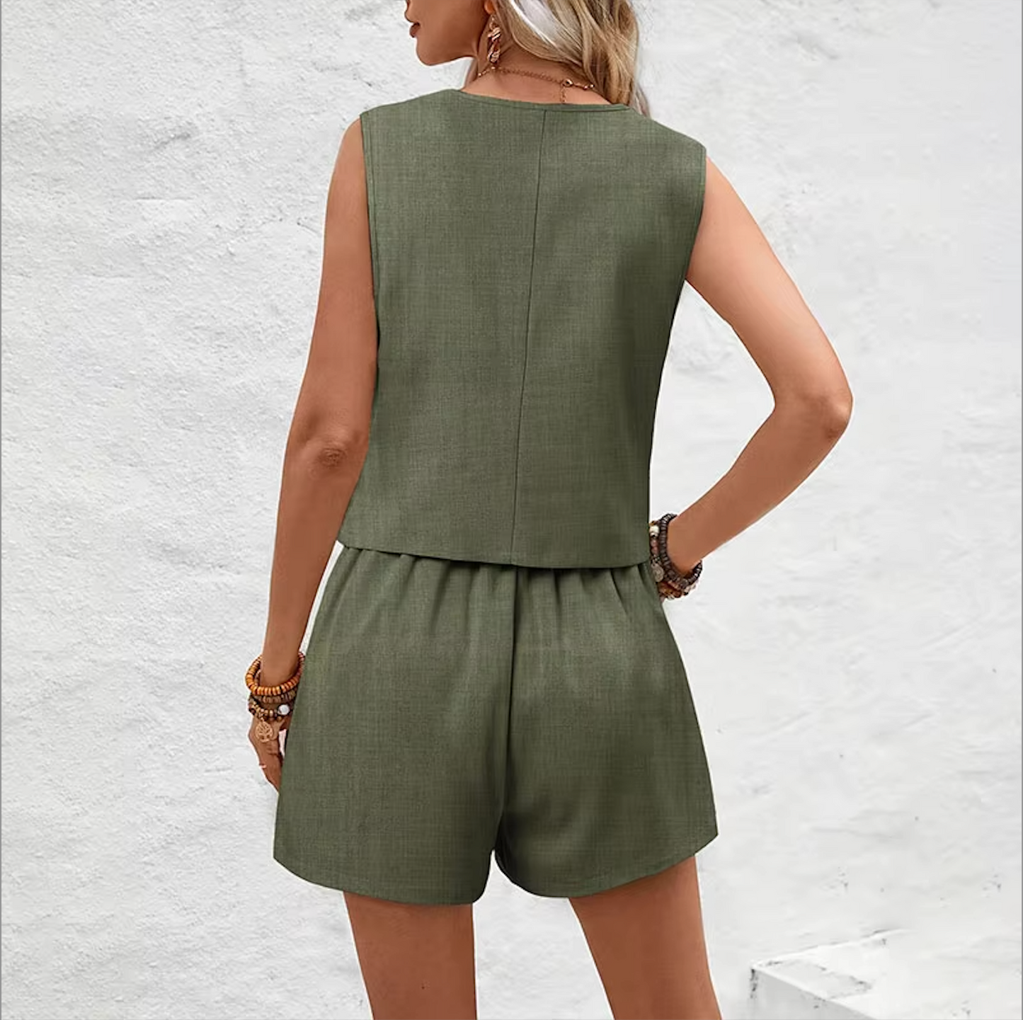 Blissful Button-Up Romper