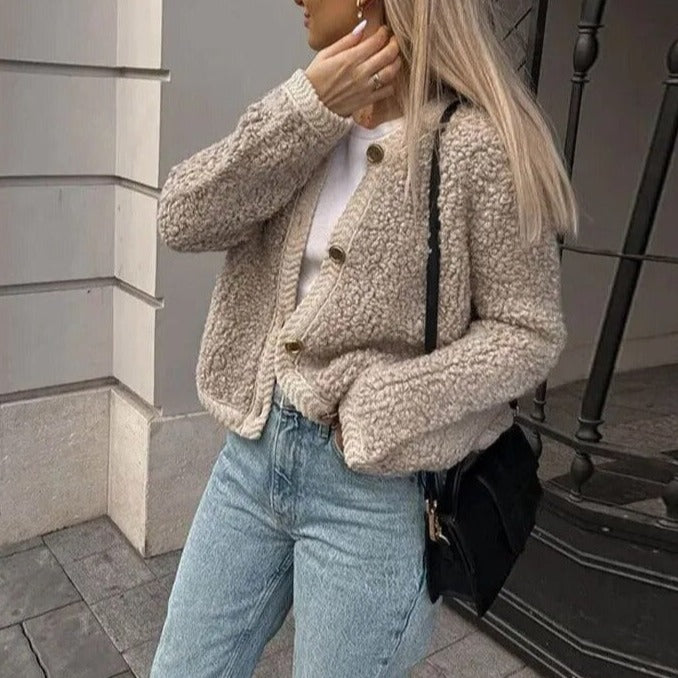 Christine™ Teddy Knit Jacket