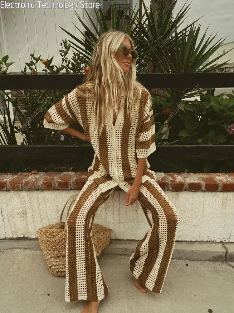 Emma | Wide Shirt and Pants Set