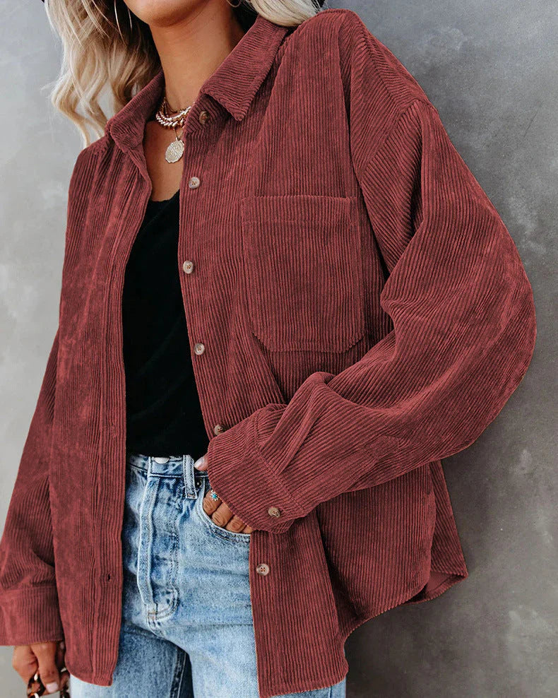 Bella | Vintage velvet shirt