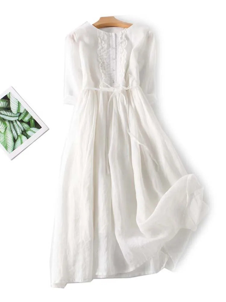 Laureen Mode | Stylish linen dress
