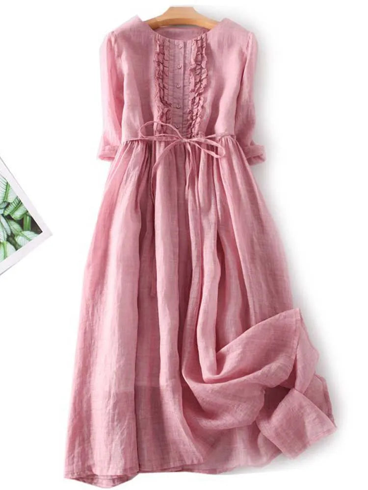 Laureen Mode | Stylish linen dress