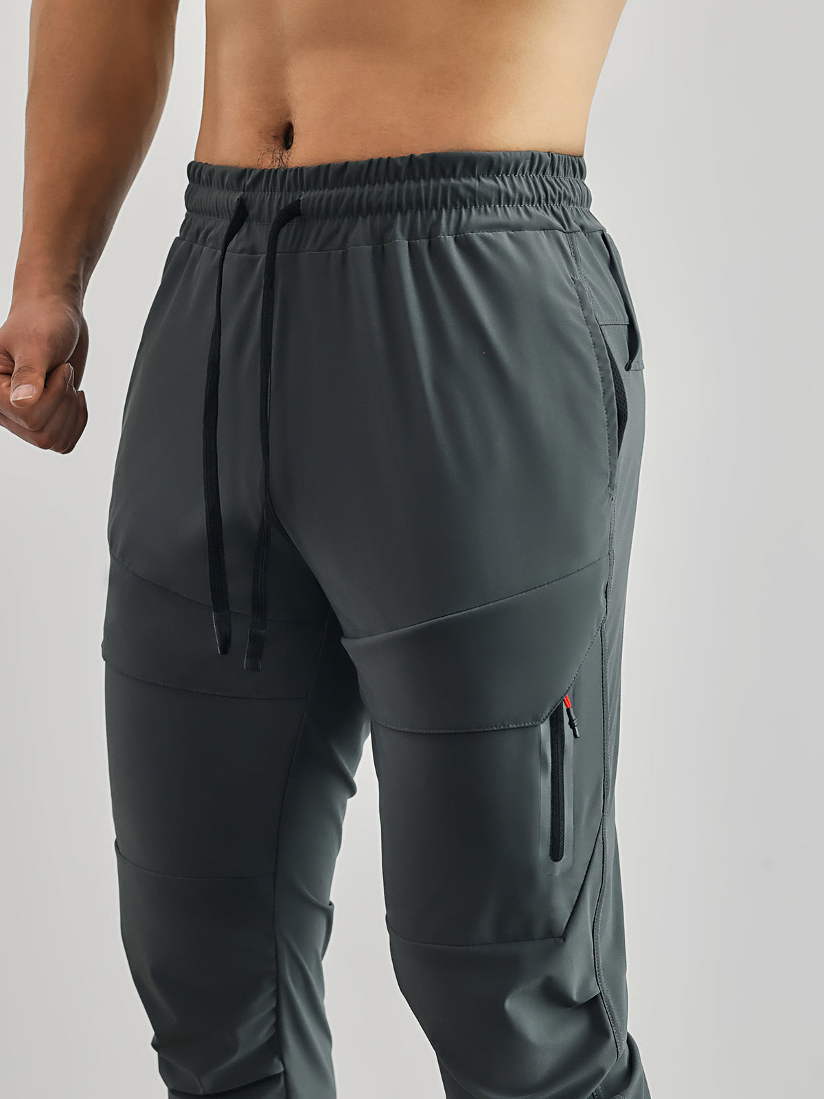 Max - High Rib Cargo Jogger Athletic Pants