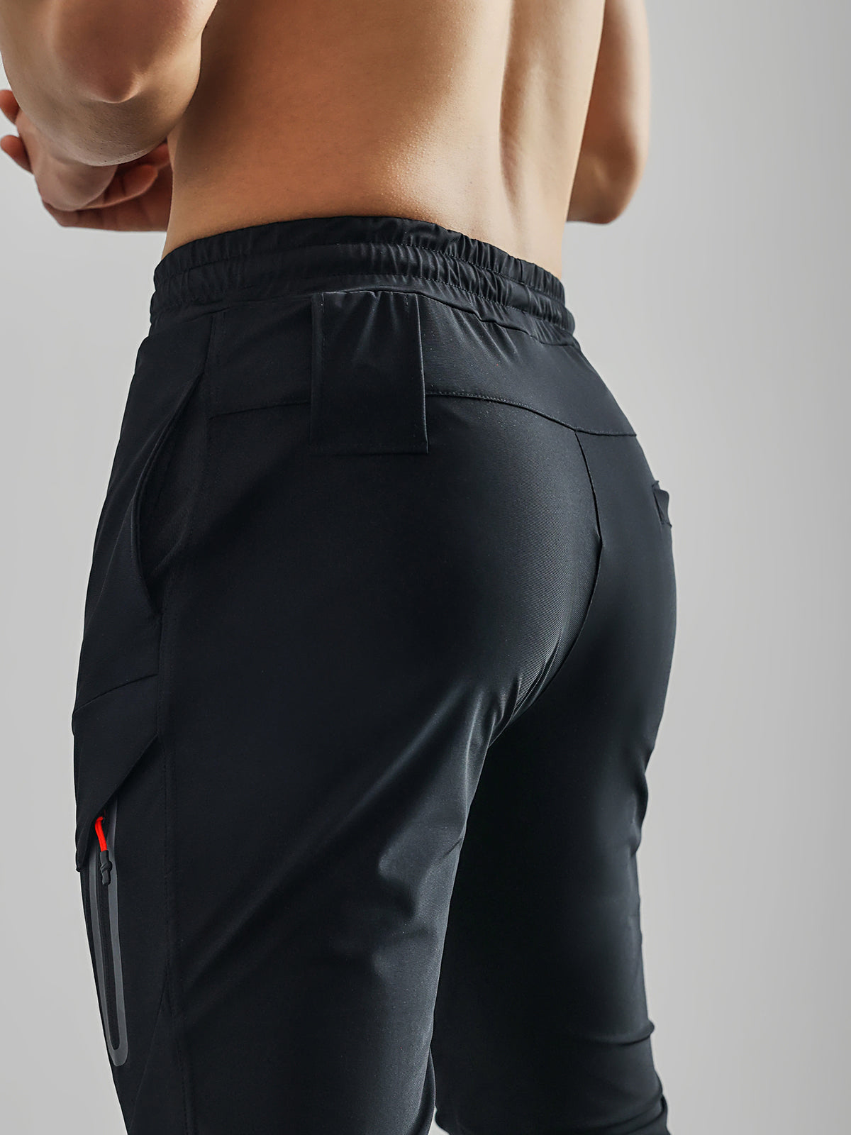 Max - High Rib Cargo Jogger Athletic Pants