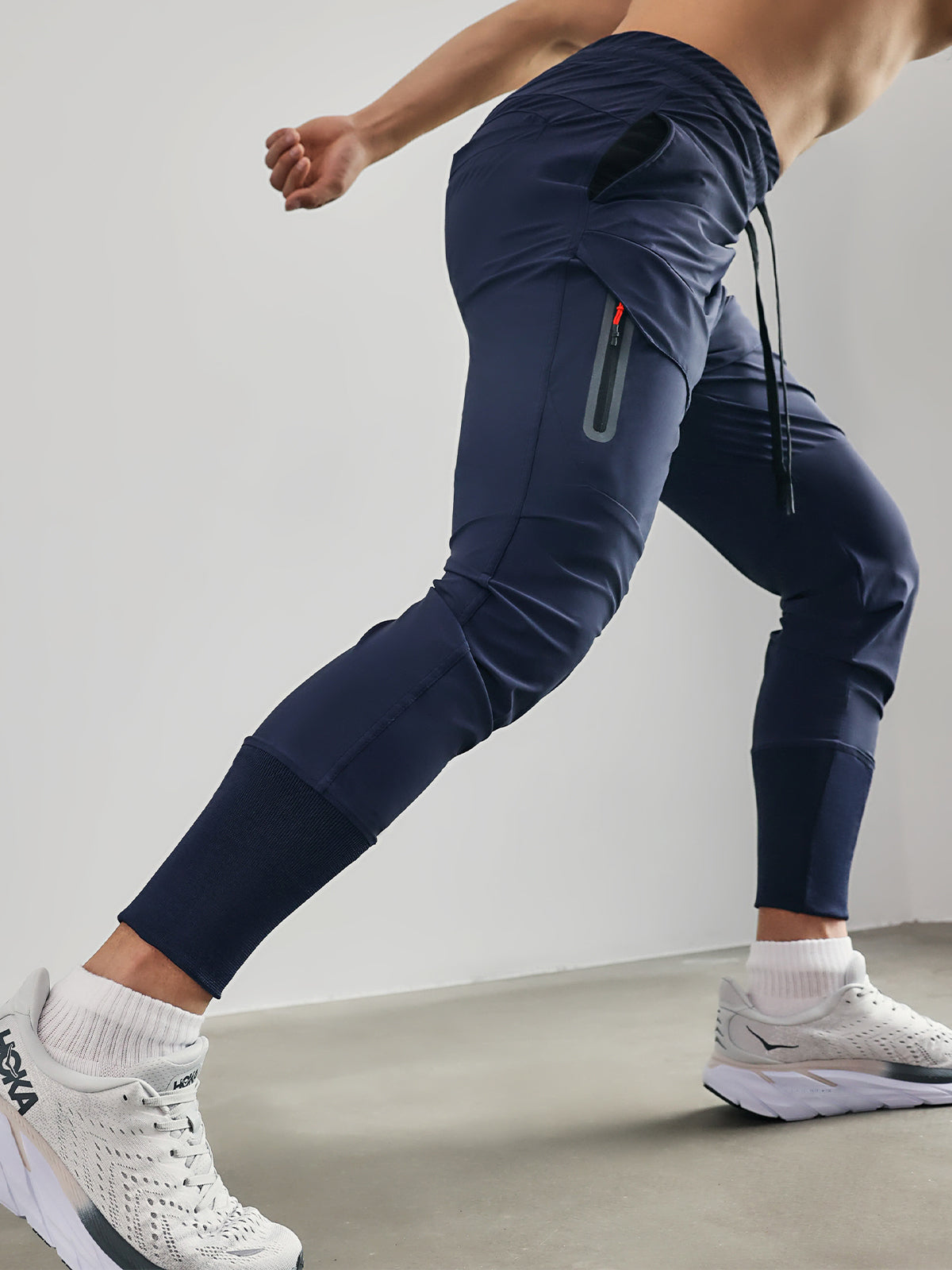 Max - High Rib Cargo Jogger Athletic Pants