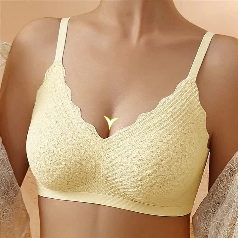 Bra without underwire