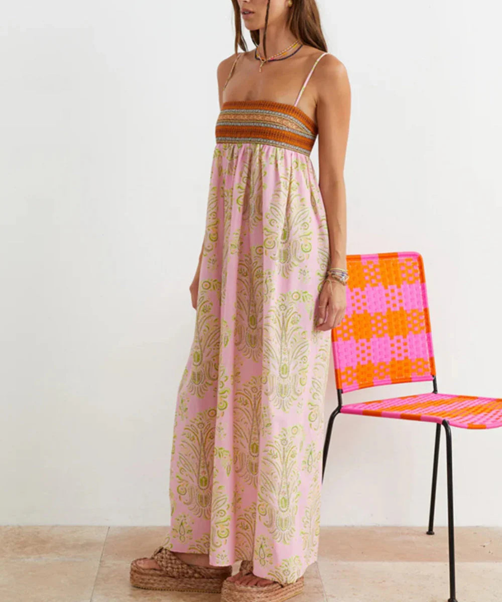 Yasmin | Exquisite Ethnic Print Dress