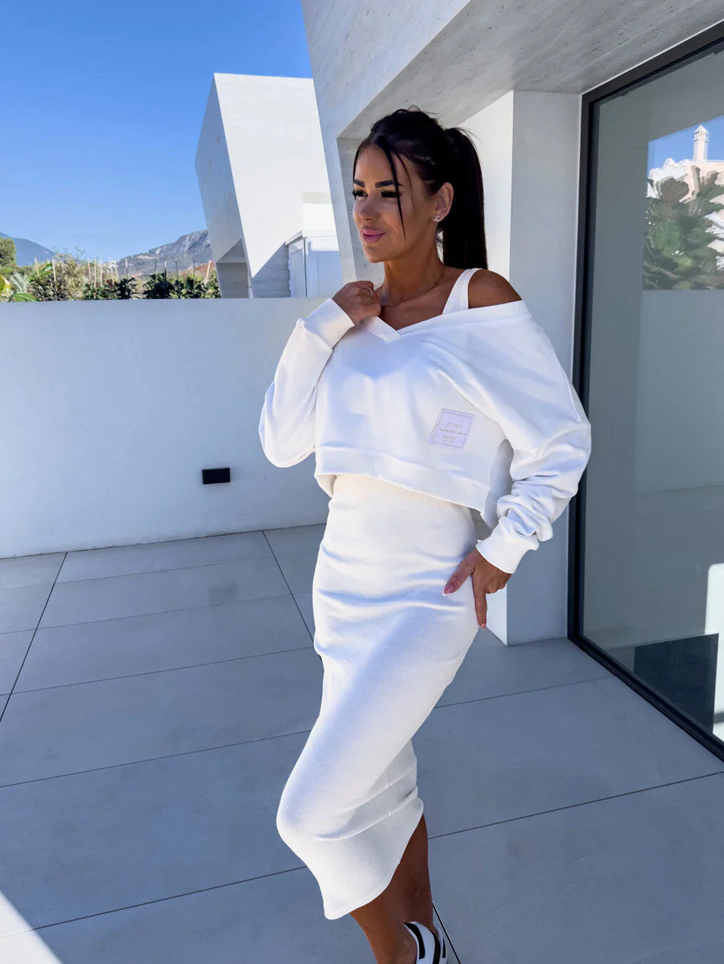 ANDREA - Sweatshirt and casual dress