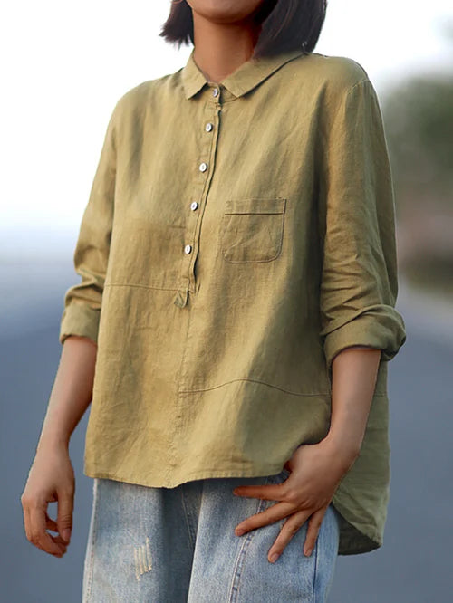 Bridget™ Casual Long Sleeve Blouse
