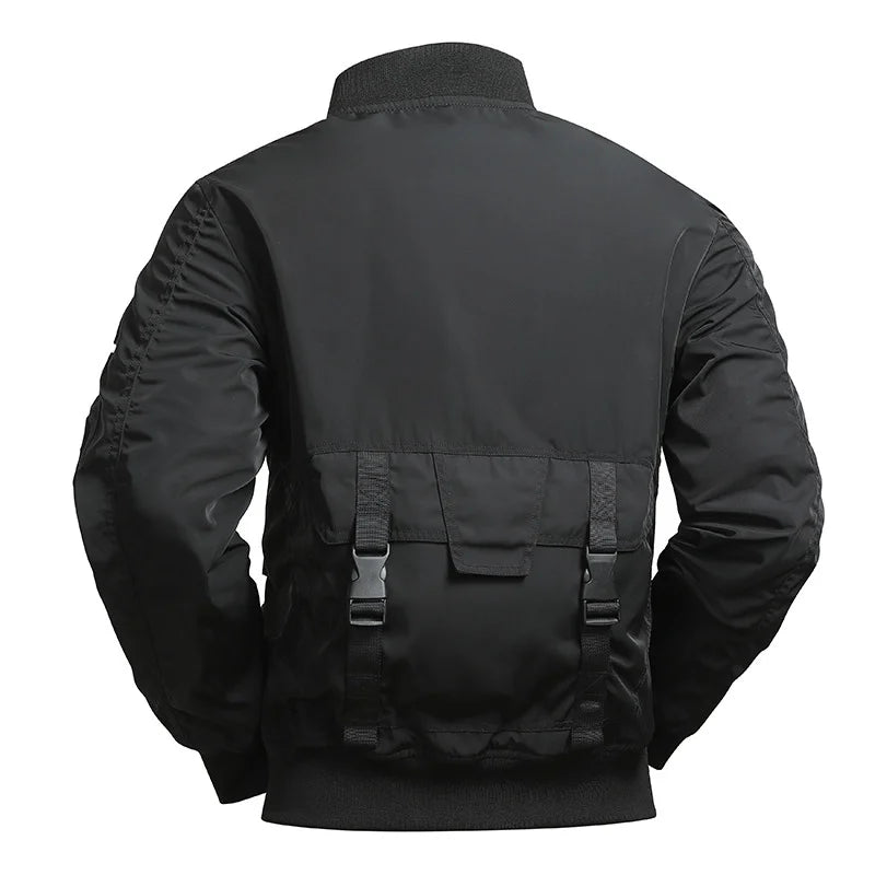 Military Bomber Jackets Men's Wear-Resistant Windbreaker Coats