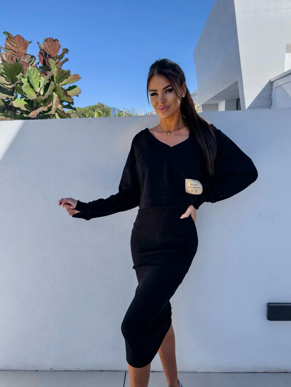 ANDREA - Sweatshirt and casual dress