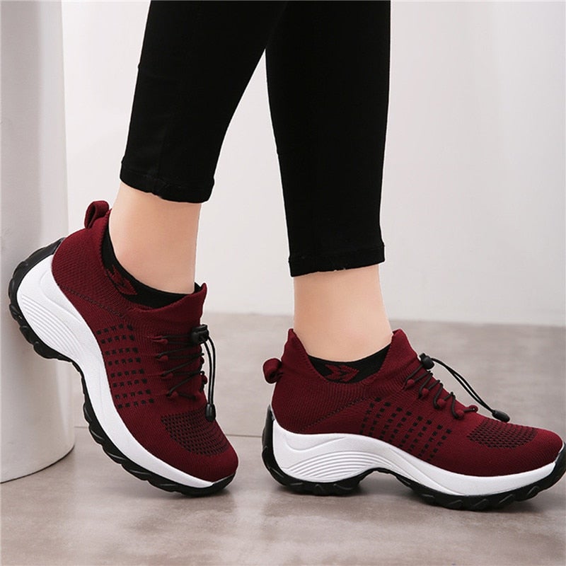 OrthoFit ™️ - Women's breathable sneakers casual mesh shoes