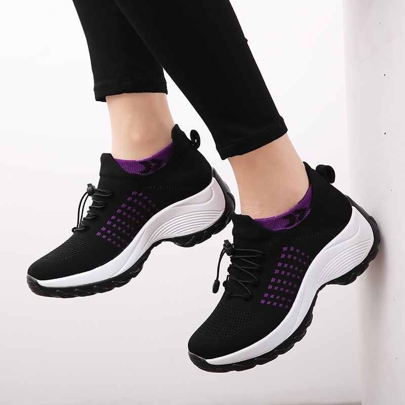 OrthoFit ™️ - Women's breathable sneakers casual mesh shoes