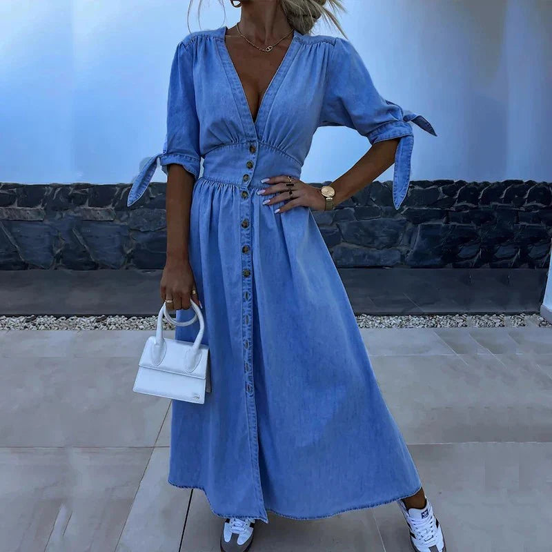 Tara denim dress