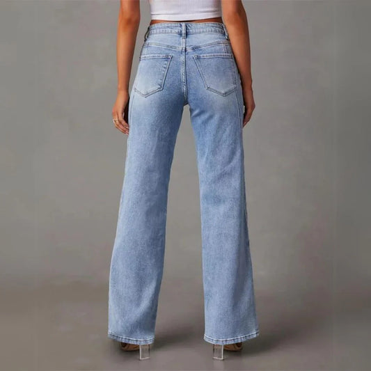 Katja™ - Elegant flared jeans
