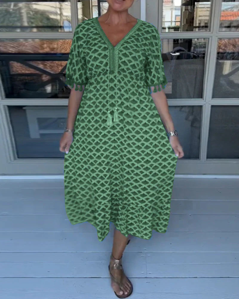 Marilyn | Casual V-neck Dress