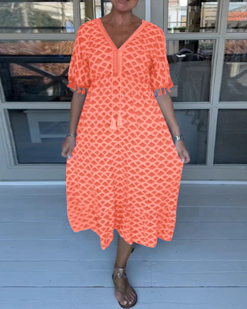 Marilyn | Casual V-neck Dress