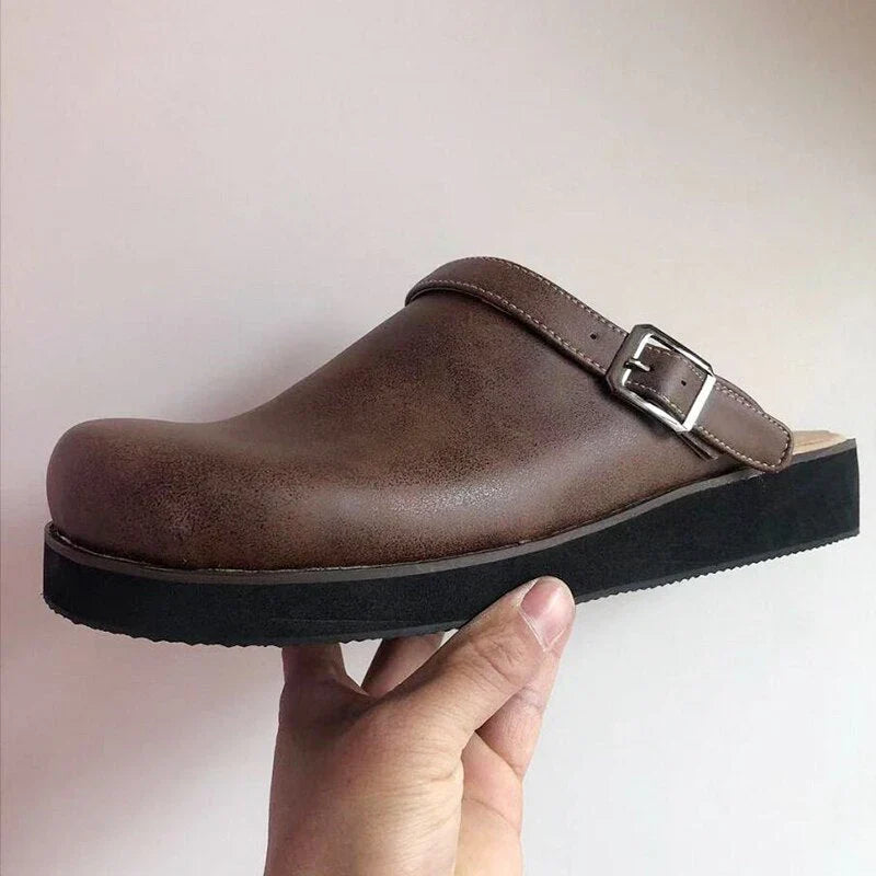 Maikel™ - Vintage Soft Bottom Slip-on Orthopaedic Sandals