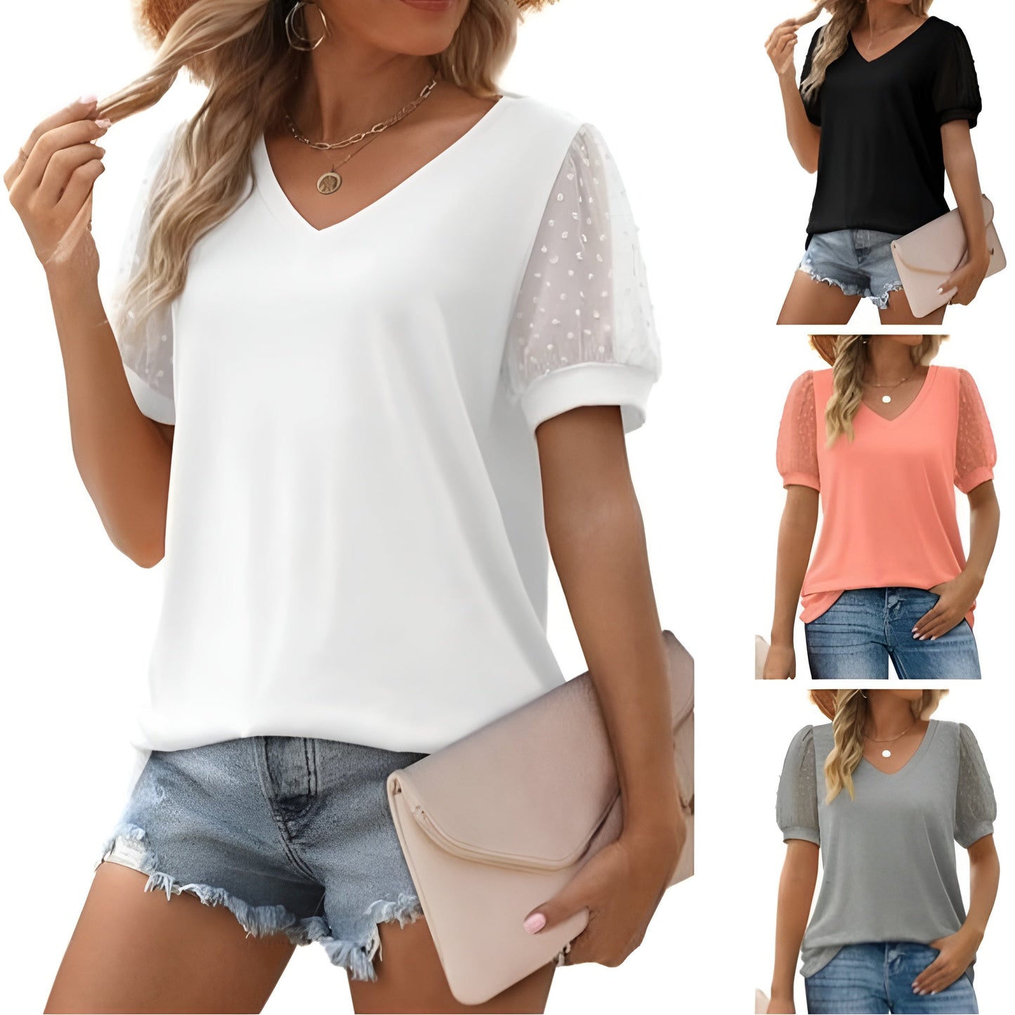 Karina™ Top with V-neck