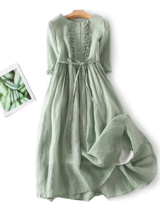 Laureen Mode | Stylish linen dress
