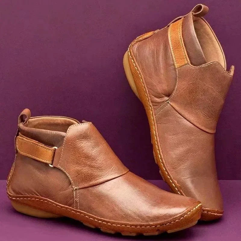 Wide Width Slip-On Ankle Boots