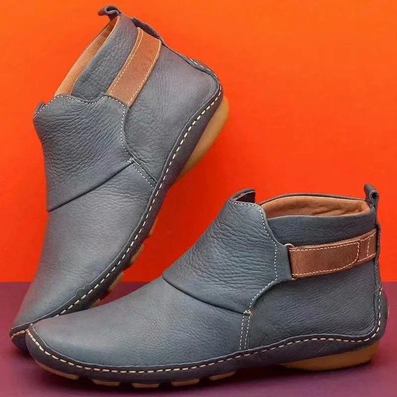 Wide Width Slip-On Ankle Boots